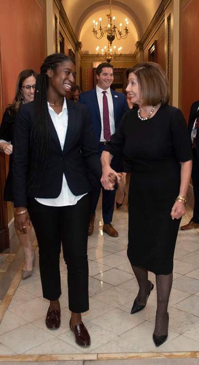 a man and a woman dancing