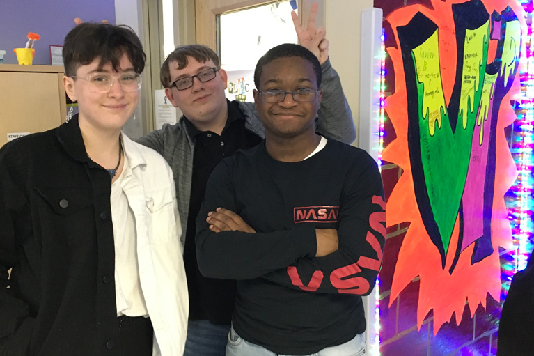 Xavier and his friends