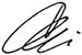 Jim Clark signature