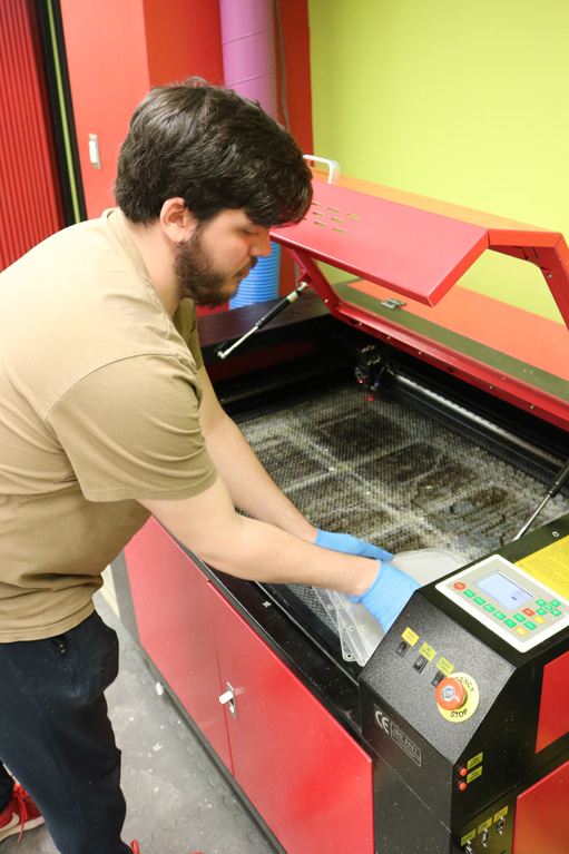 Making Face Shields image