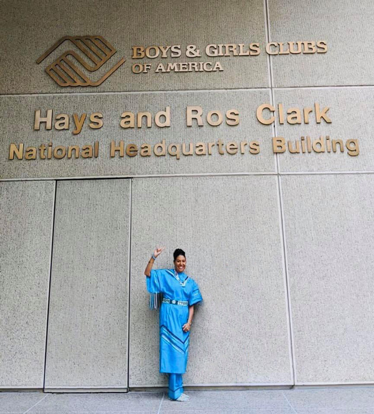 Carla Knapp at Boys & Girls Clubs of America headquarters