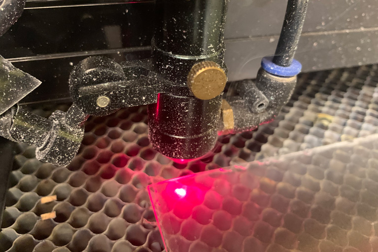 Making Face Shields image