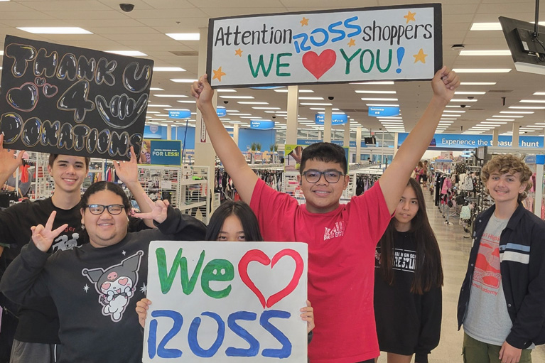 Thank you Ross Shoppers