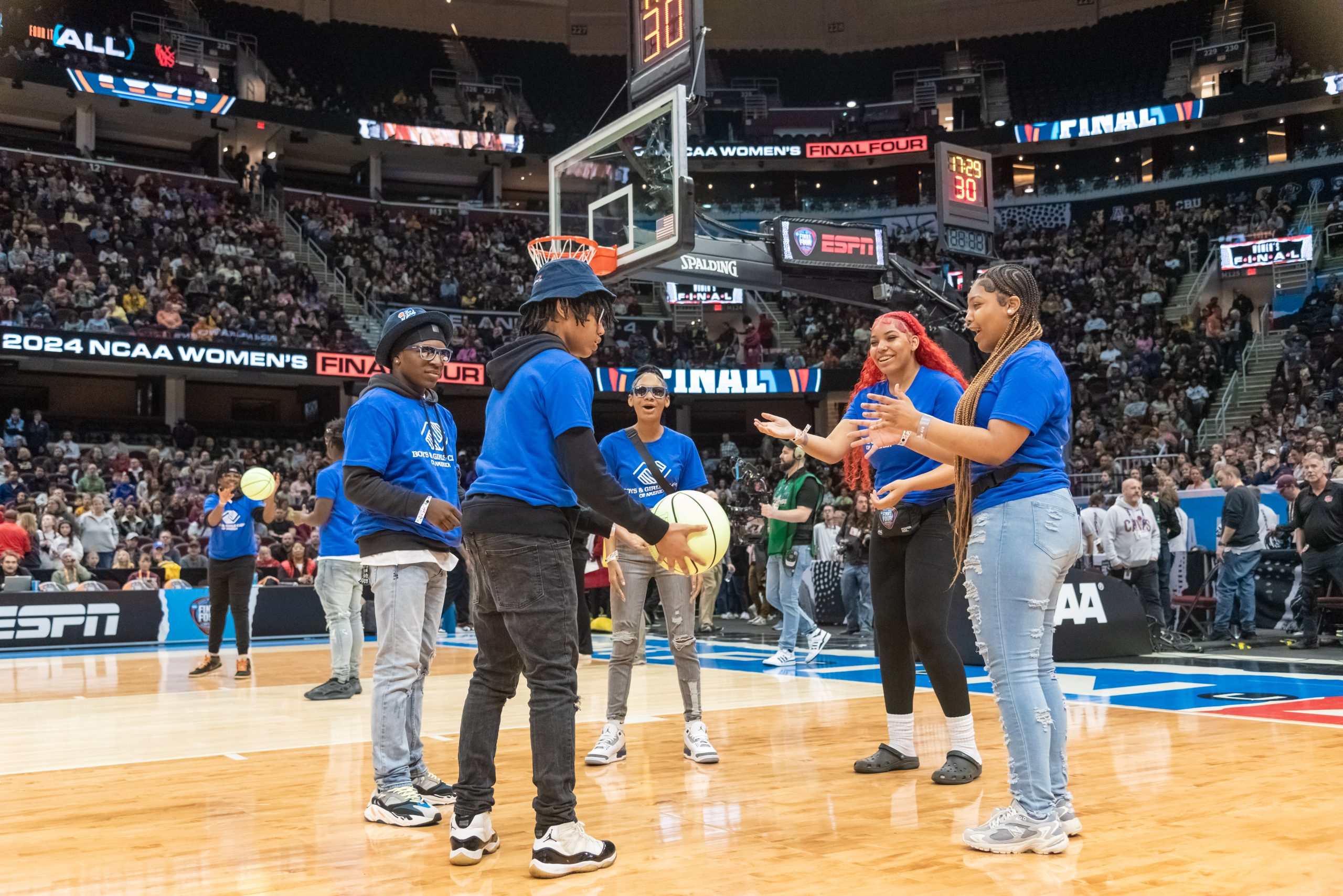 Beyond the Game: The Coca-Cola Company Helps Boys & Girls Club Teens Score Big in the Business of Sports at the 2024 NCAA Final Fours