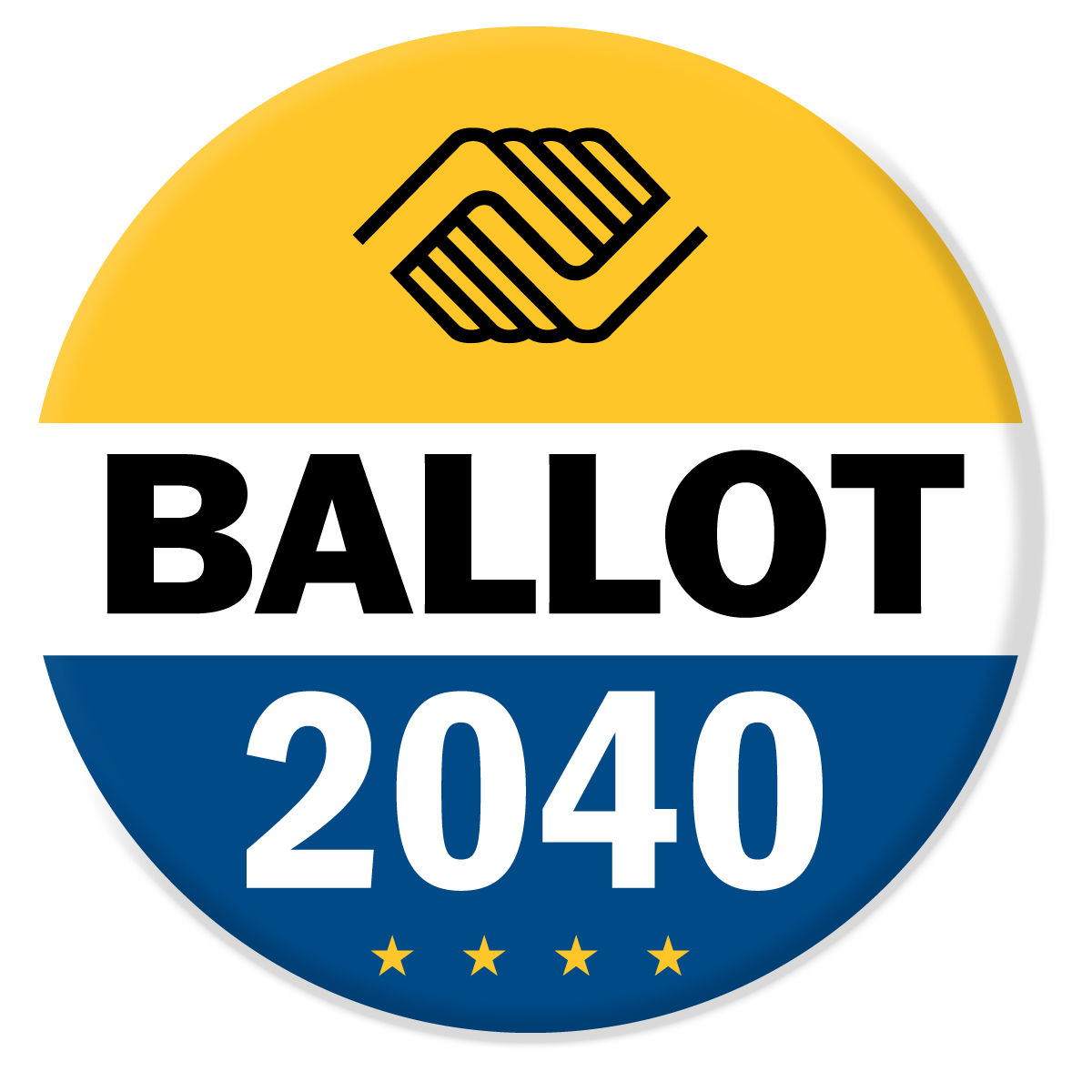 Ballot 2040 button