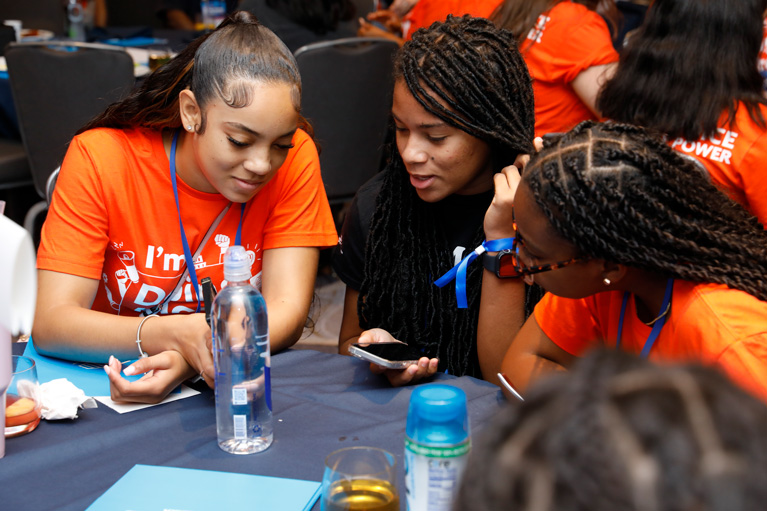 BGCA’s Think, Learn, Create Change platform - Club kids in DC for the Summit for America's Youth