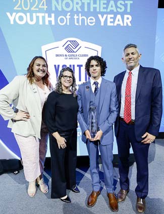 Taylor At Northeast National Youth Of The Year Event