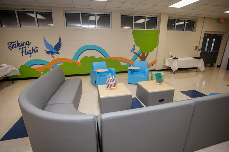 Boys & Girls Clubs of East Alabama updated Clubhouse with mural