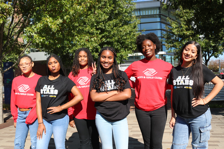 All 6 Club Teens at the Spark Summit