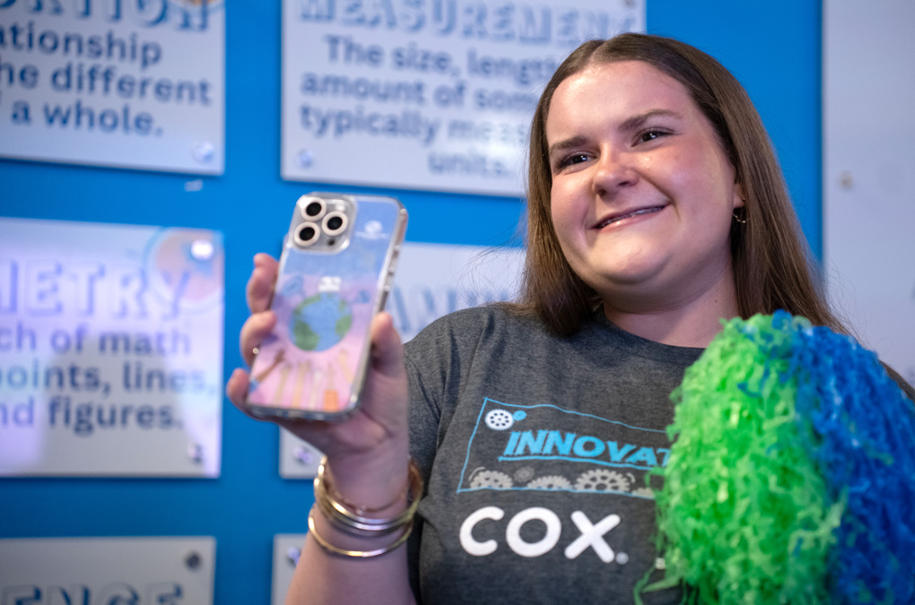 Gracie A. with winning design