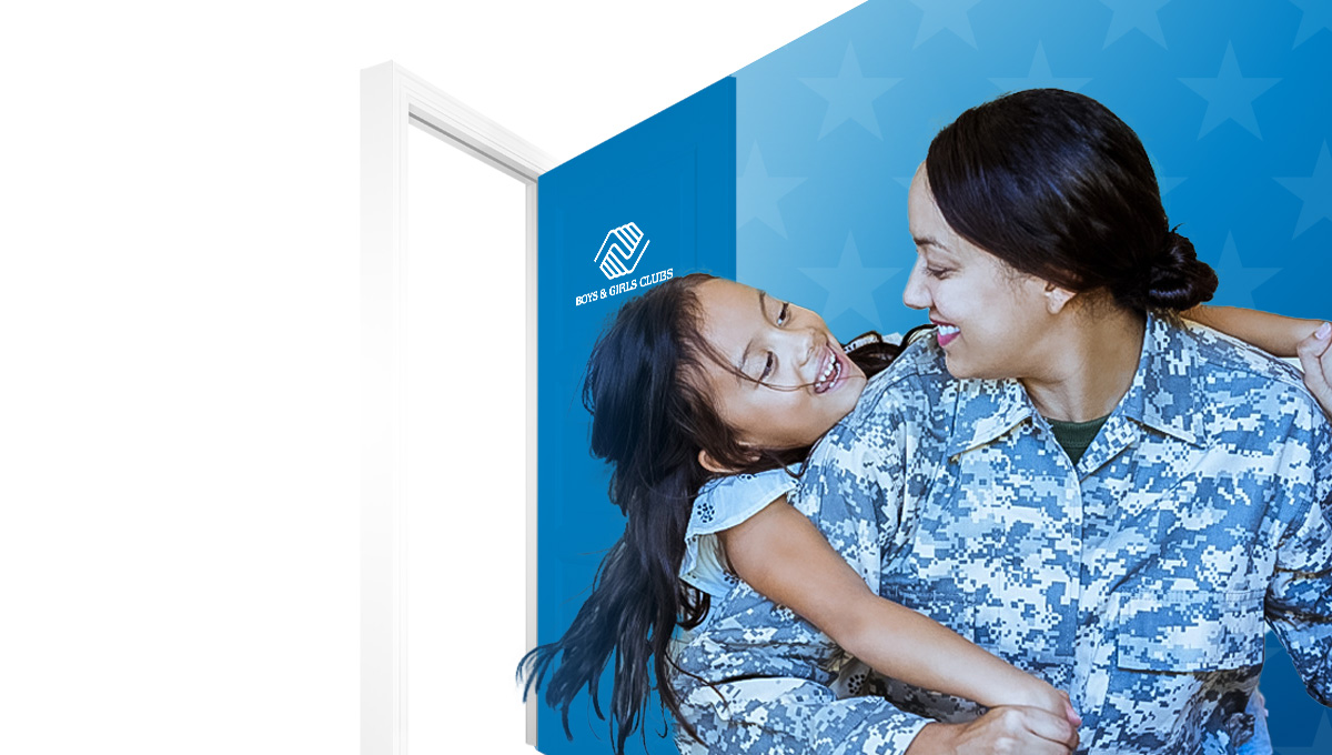 Military mom and Club kid