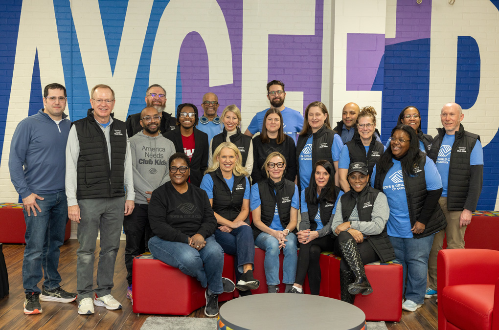 Leaders from Boys & Girls Clubs of America national office