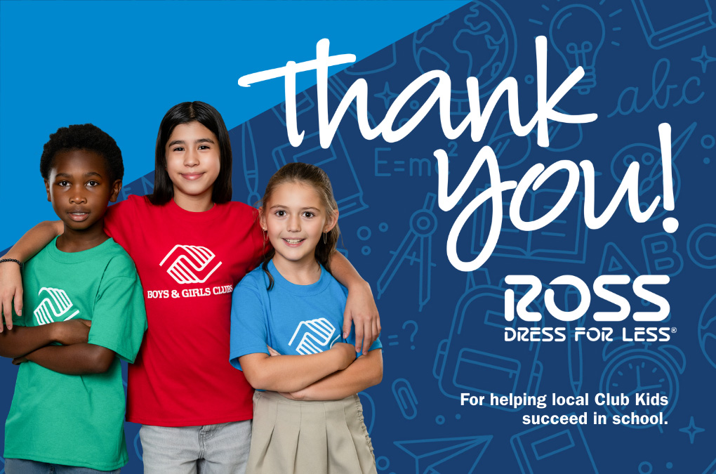 Thank you! Ross Dress for Less