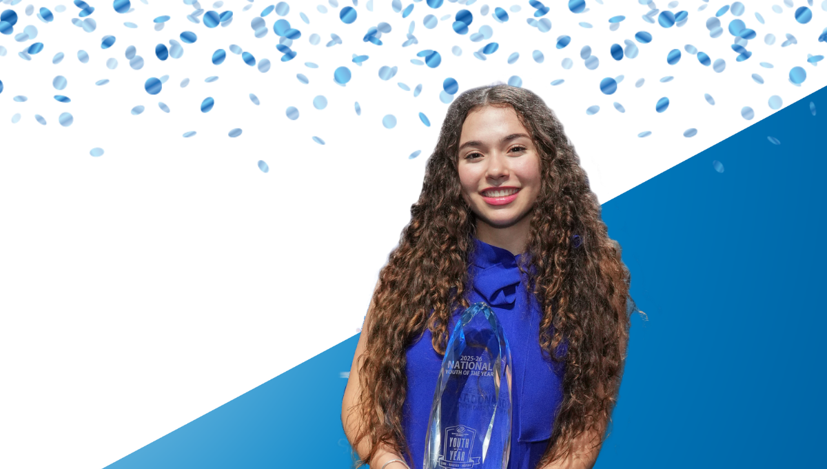 Ximena being celebrated for becoming 2026-26 National Youth of the Year