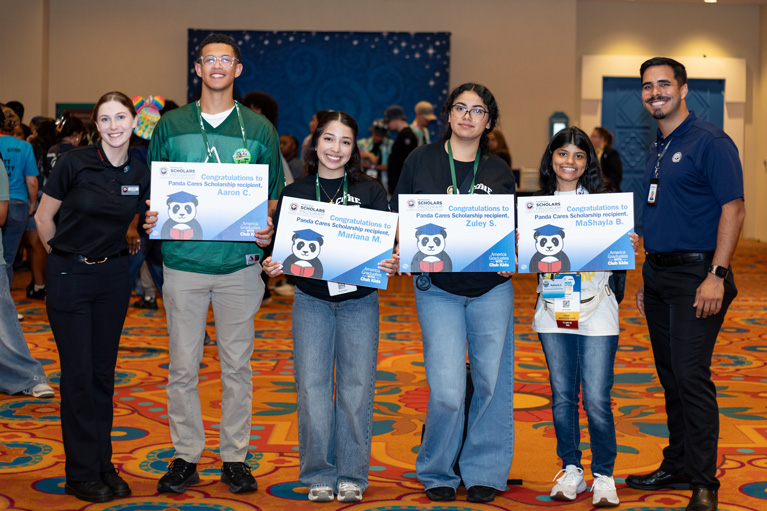 Panda Scholars group photo